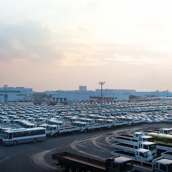 Hyundai Jeonju plant with an area 175 times the size of a football stadium