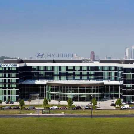 A view of the Hyundai Motor Europe (HME)