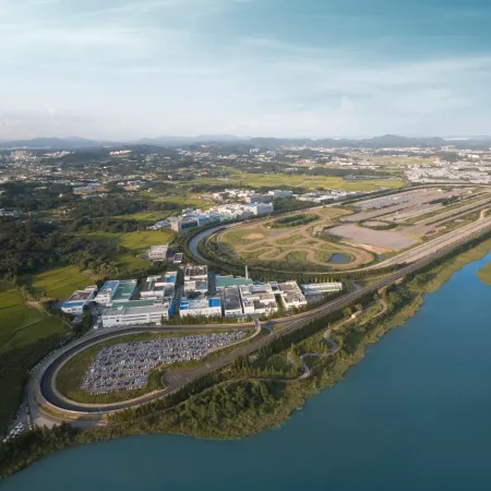 A view of the Hyundai Namyang R&D Center