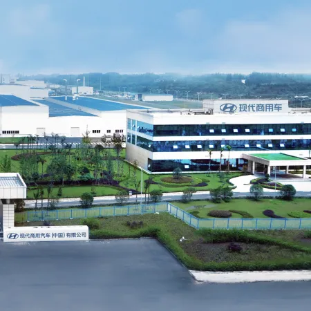 A view of the Sichuan Track and Bus Plant
