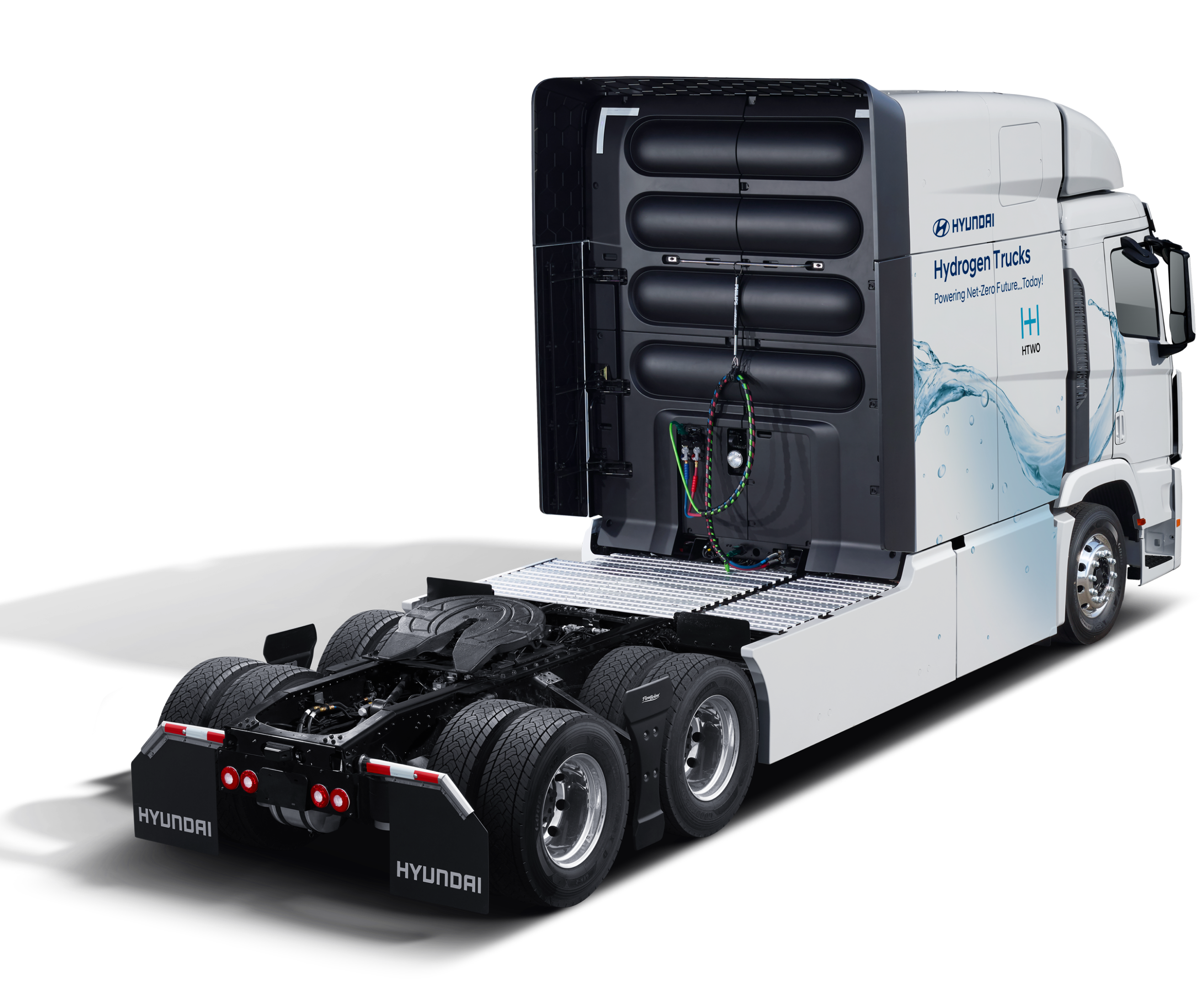 XCIENT Fuel Cell Tractor Hyundai Electrified Commercial Vehicles