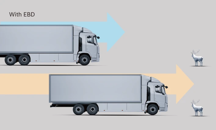 Electronic Brake Force Distribution (EBD)