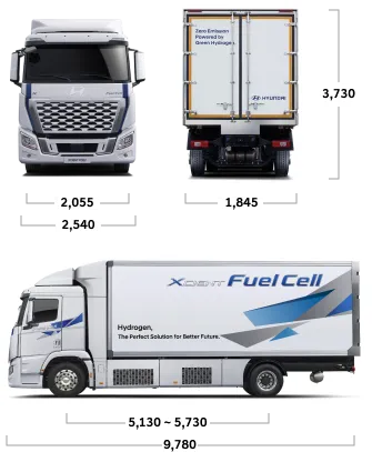 Hyundai on sale fcev truck