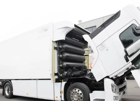 Hydrogen Storage Unit of XCIENT Fuel Cell Truck
