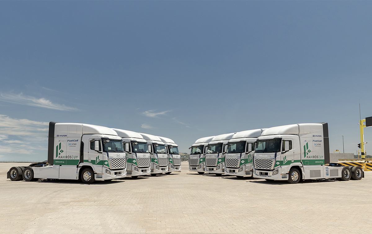 Hyundai Motor Introduces XCIENT Fuel Cell Truck Fleet in South America to Drive Zero Tailpipe Emissions Logistics in Uruguay